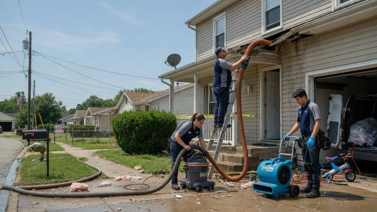 Water Damage Restoration in Linden, IN near me